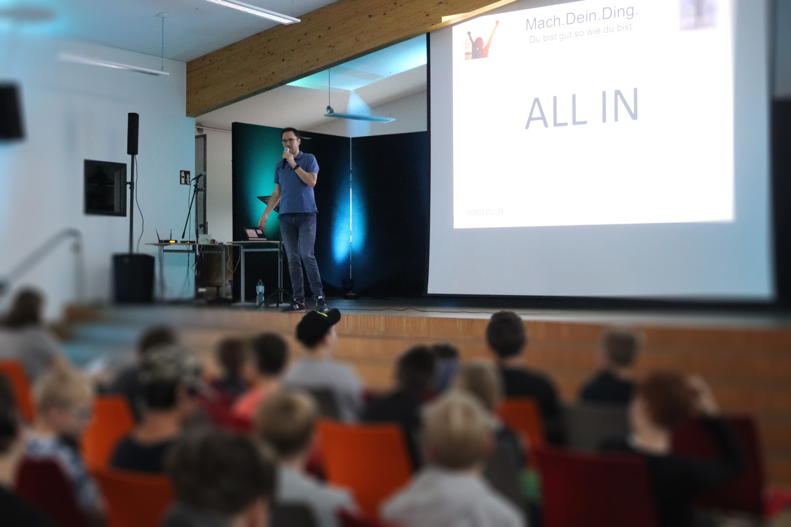 Seminare und Vorträge in der Schule, Jugendseminar